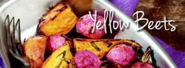 Roasted Radishes and Yellow Beets